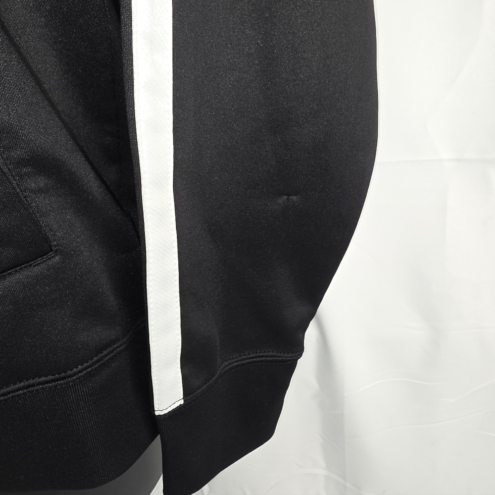 Bad Habit Omocat Black Track Jacket Screen Printed Size Medium CJ-2644 - Picture 6 of 11